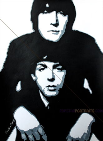 PAUL MC CARTNEY AND JOHN LENNON